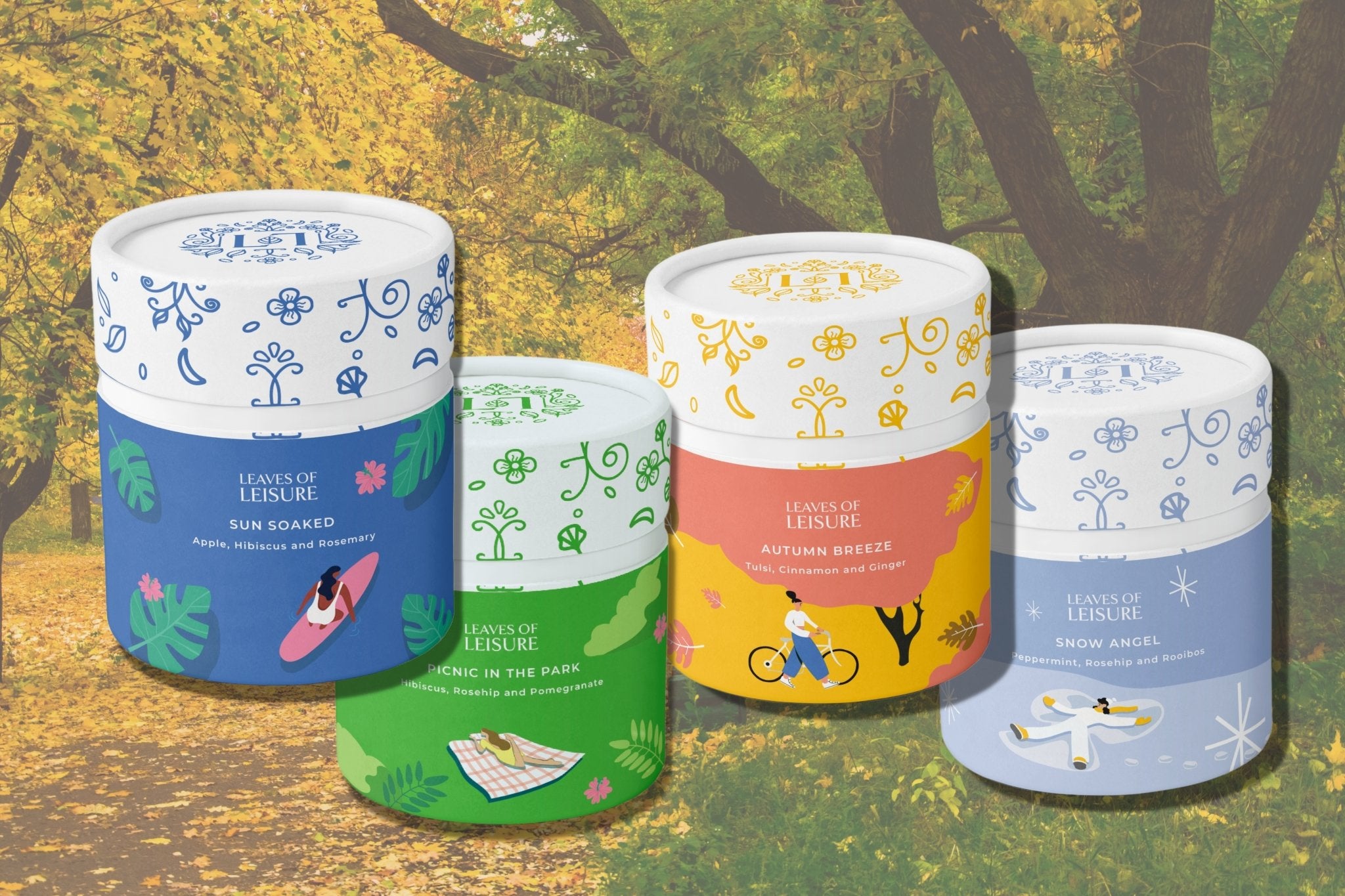 The Four Seasons Tea Bundle Leaves of Leisure